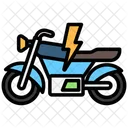 Elektrisches Motorrad Symbol