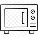 Elektronik Kuchengerate Mikrowelle Symbol