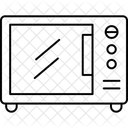 Elektronik Kuchengerate Mikrowelle Symbol