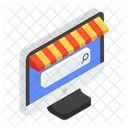 Elektronikgeschaft Onlineshop Onlineshop Symbol