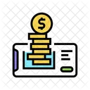 Elektronik Geld Telefon Symbol