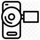 Elektronische Handycam Videokamera Digitalkamera Symbol