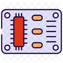 Elektronische Schaltung Integrierter Schaltkreis Schaltung Symbol