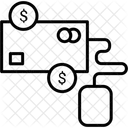 Annahme elektronischer Zahlungen  Symbol