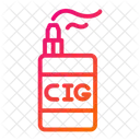 Elektronische Zigarette Zigarette Elektronik Symbol