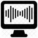 Elektronischer Monitor  Symbol