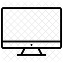 Elektronischer Monitor Computer Anzeige Icon