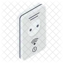 Elektronischer Schalter Steckdose Buchsenstecker Symbol