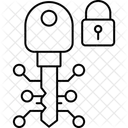 Elektronischer Schlussel Sicherheit Schlussel Symbol