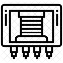 Elektronischer Transformator  Symbol