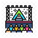 Elektronisch Festival Rave Symbol