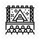 Elektronisch Festival Rave Symbol