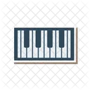 Elektronisch Keyboard Musik Symbol