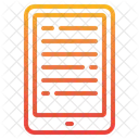 Elektronisches Lesegerät  Symbol