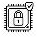 Elektronisches Sicherheitssystem  Symbol