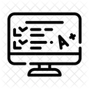 Elektronisch Test Ergebnis Symbol