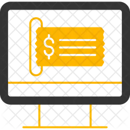 Elektronisches Ticket  Symbol