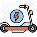 Elektroroller Fahrzeug Sport Symbol