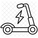 Elektroroller  Symbol