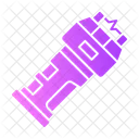 Elektroschocker Elektronik Waffe Pistole Polizei Schuss Waffen Waffe Strom Sicherheit Symbol
