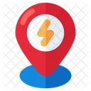 Elektrische Ortung Richtung GPS Symbol
