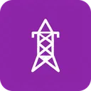 Turm Elektrisch Energie Symbol