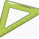 Element triangle ruler  Icon