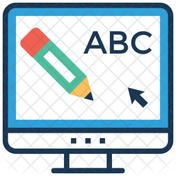 Elementary computer Icon