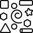 Elementos Interioridade Geometrico Ícone