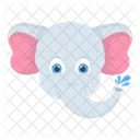 Baby Elephant Safari Icon