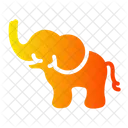 Elephant Animals Performence Icon