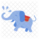 Elephant Thai Cartoon 아이콘