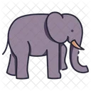 Cartoon Elephant Icon