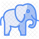 Elephant Mammal Trunk Icon