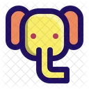 Elephant Cute Zoo Icon