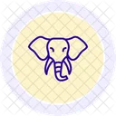 Elephant Animal Wildlife Icon