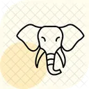 Elephant Animal Wildlife Icon
