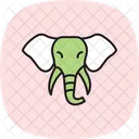 Elephant Animal Wildlife Icon