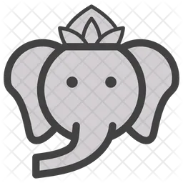 Elephant Emoji Icon