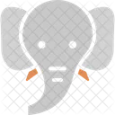 코끼리 동물 동물원 아이콘
