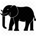 Elephant Mammal Savannah Icon