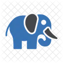 Elephant Zoo Forest Icon