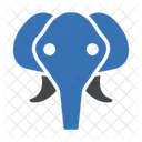 Elephant Zoo Mammal Icon