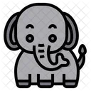 Elephant Wild Zoo Icon