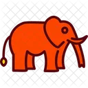 Elephant Animal Republican Icon