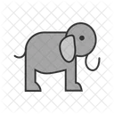 Elephant Animal Wildlife Icon