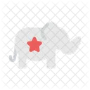 Elephant America Election Icon