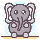 Elephant Cartoon Elephant Animal Animal Icon