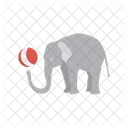 Elephant Animal Circus Icon