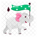 Autocollants Delephant Dessin Anime Delephant Elephant Drole Icône